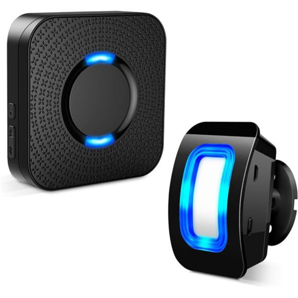 Wireless Motion Sensor LED Light - Motion Detector Alarm Chimes Door Sensor